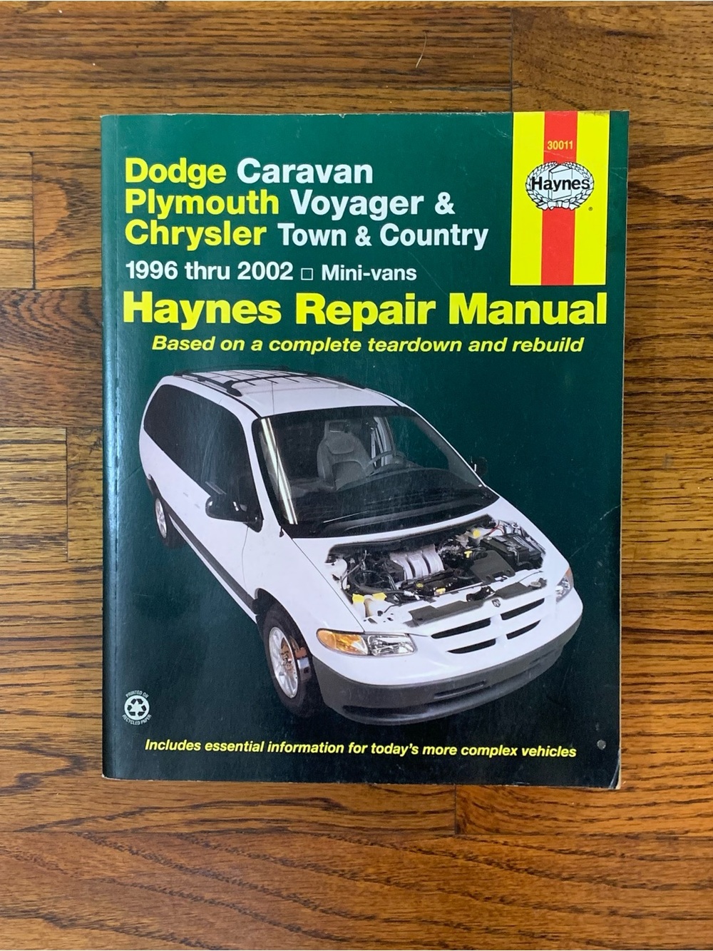 Dodge Plymouth Chrysler Vintage Haynes Automotive Repair Manual #30011 Caravan V